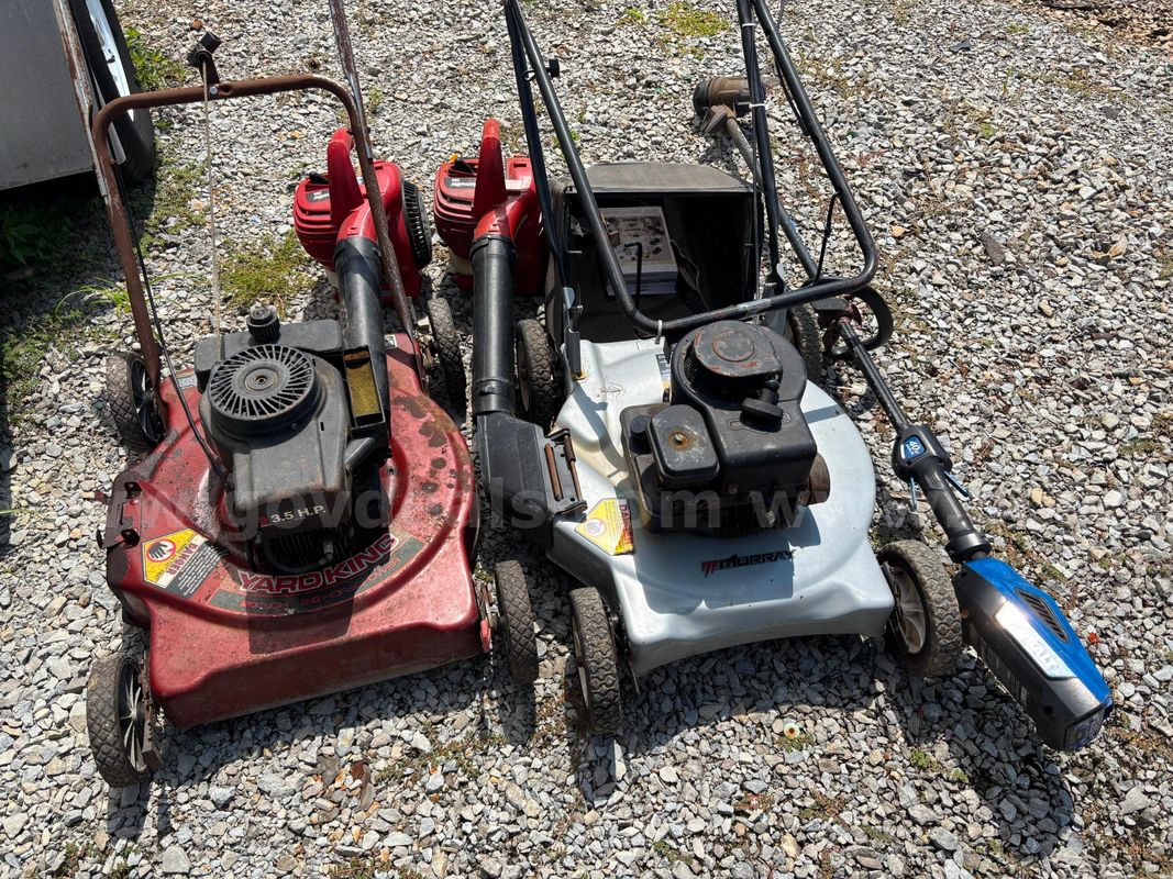 Push Mowers & Handheld Blowers