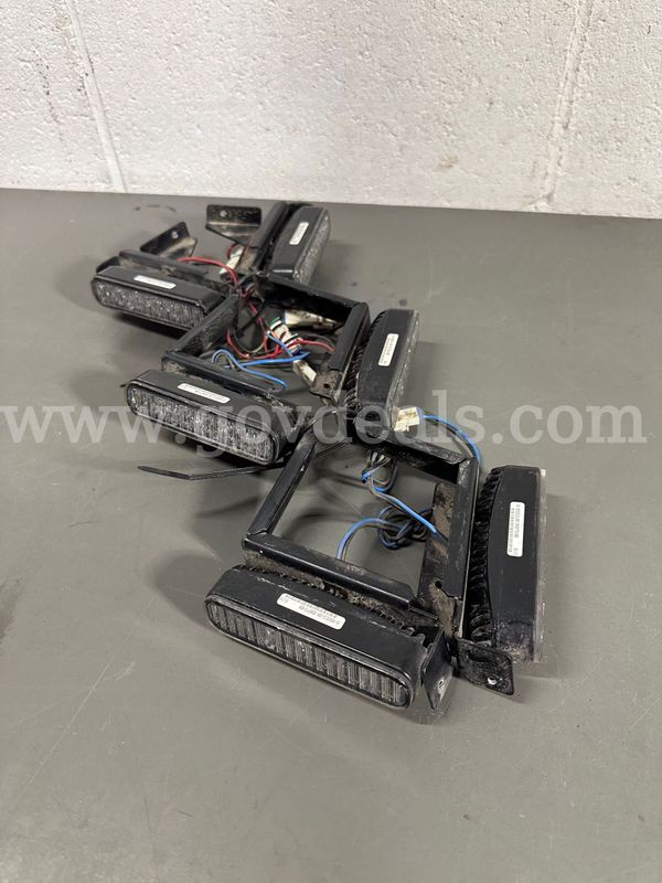 Whelen Ion Outer Edge Brackets with Lights 13-19 Ford FPIU-WILL SHIP