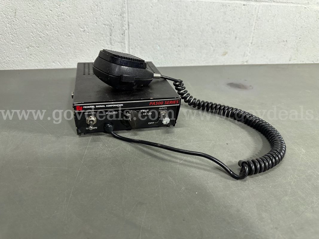 Federal Signal PA300 Siren -WILL SHIP