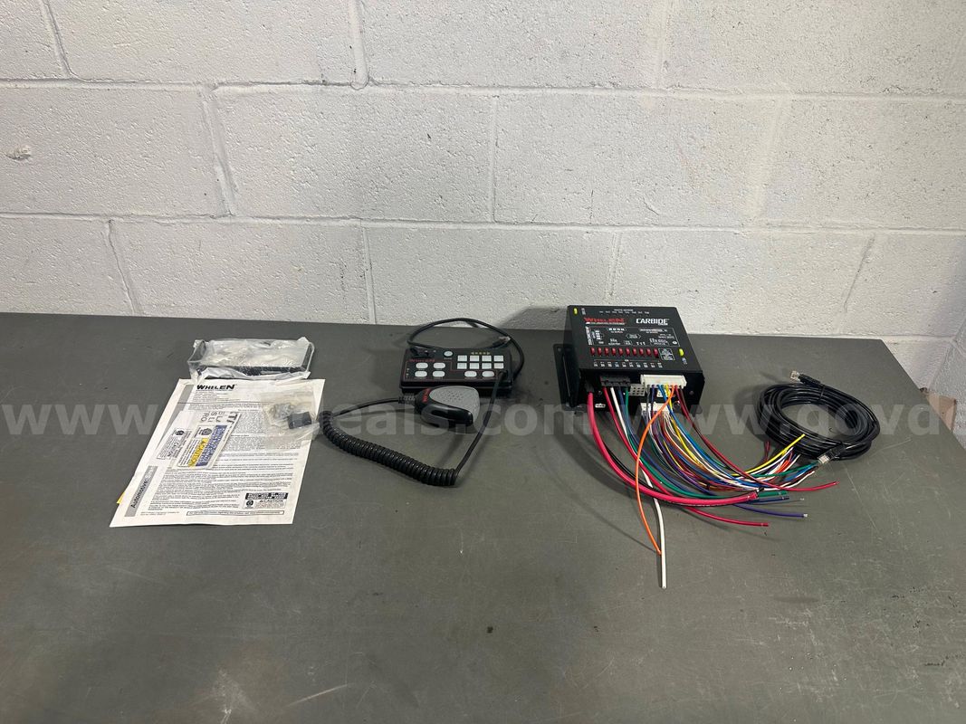 NOS Whelen Cencom Carbide System -WILL SHIP