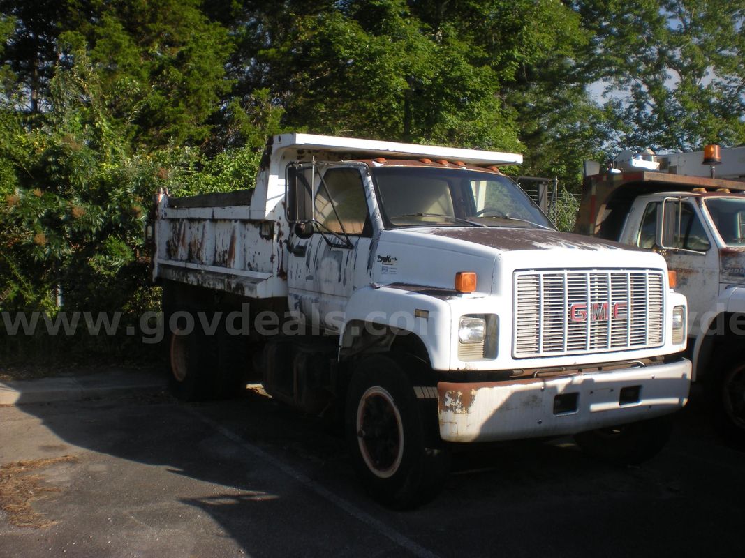 1991 GMC C7H042 Dump Truck