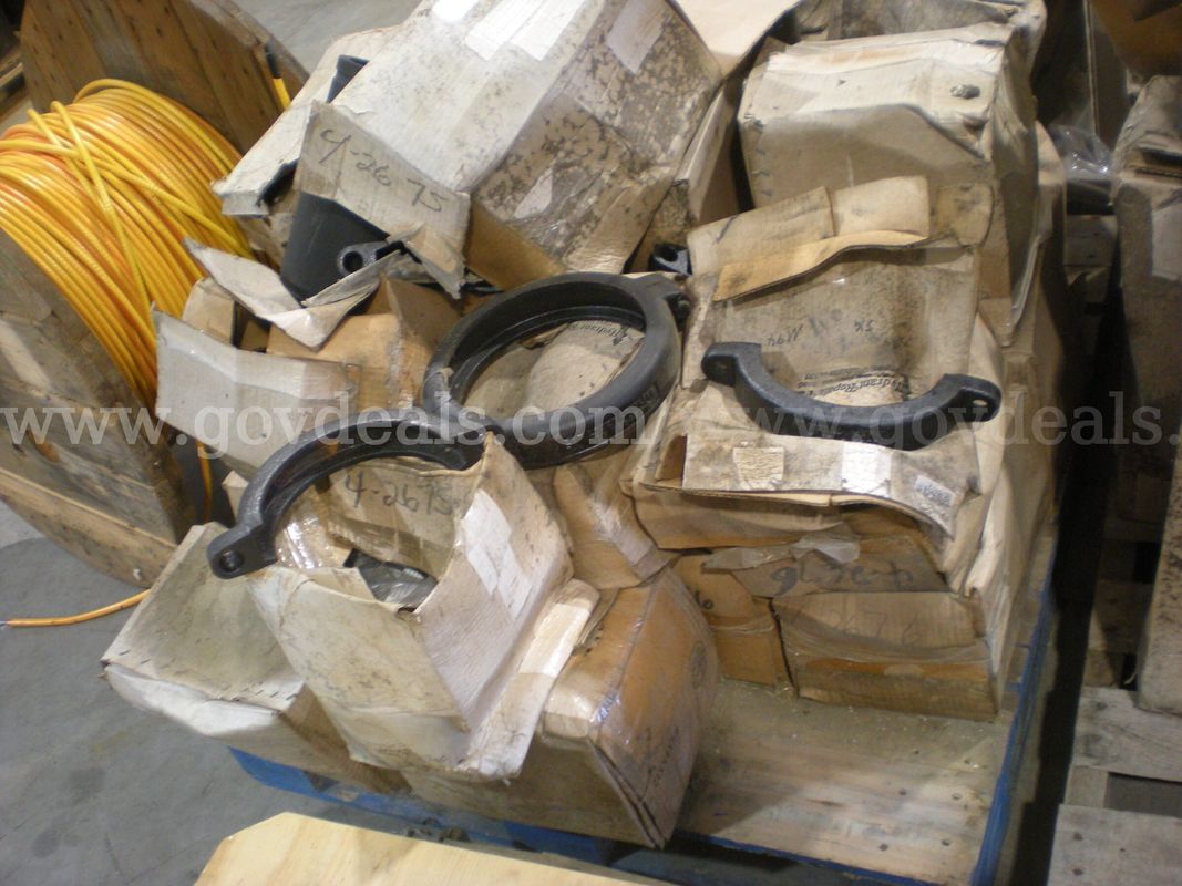 Pallet of Cast Iron Water Pipe Parts #2