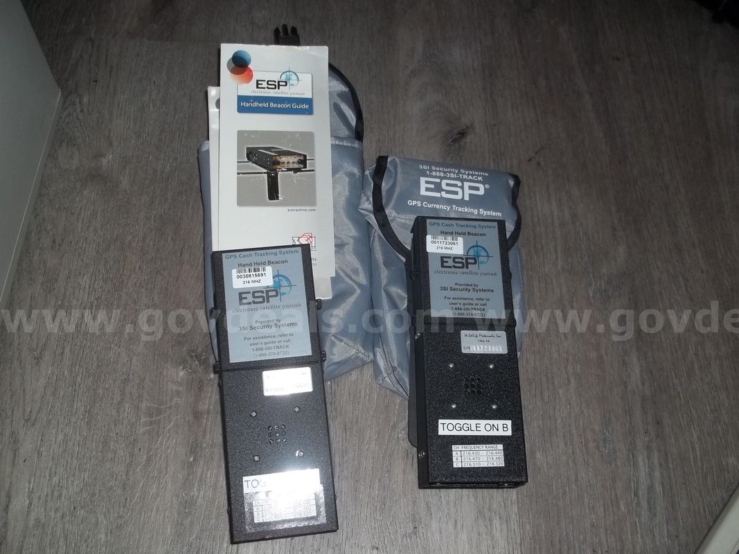Electronic Satellite Pursuit Handheld Beacons