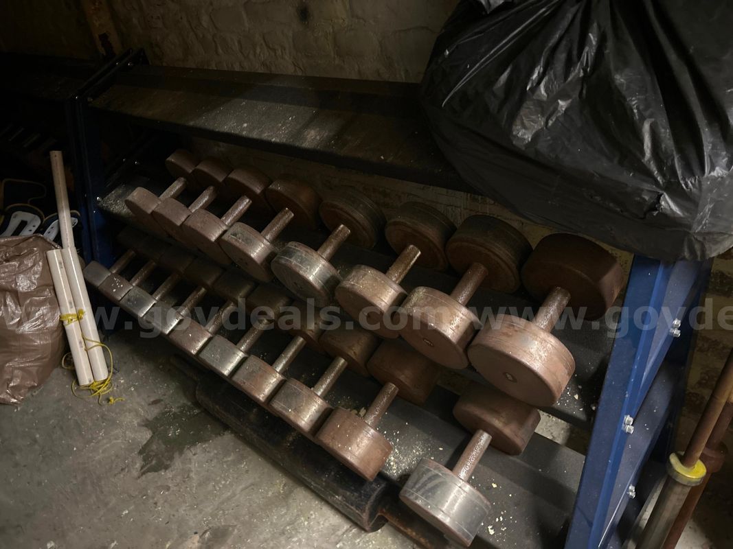 Dumbbell Racks and dumbbells