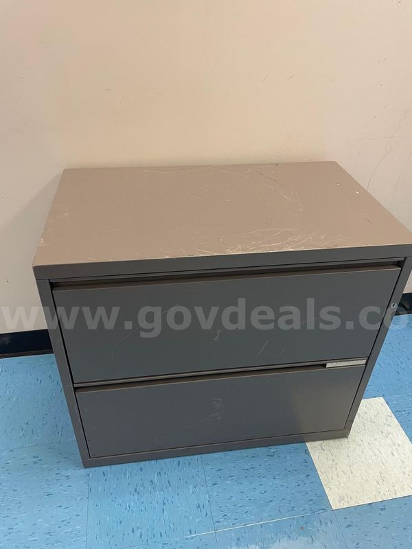 One Lot of 5 USED, 2 DRAW File Cabinets (2nd floor)