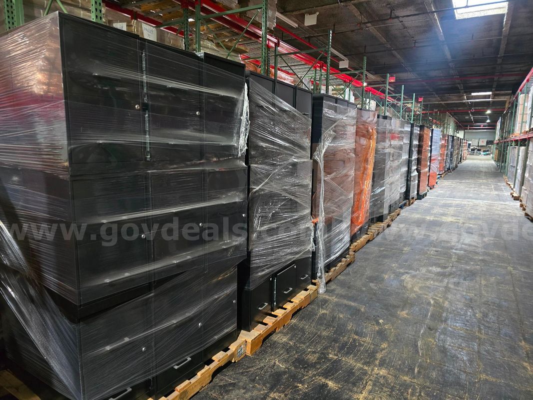 Black Metal 2 Drawer File Cabinets - 13 pallets - 228ea Total (3)