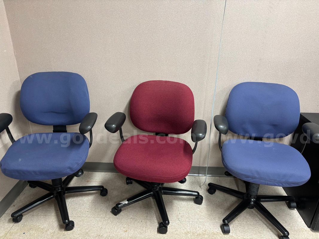 Office chairs- various colors  QTY: 13