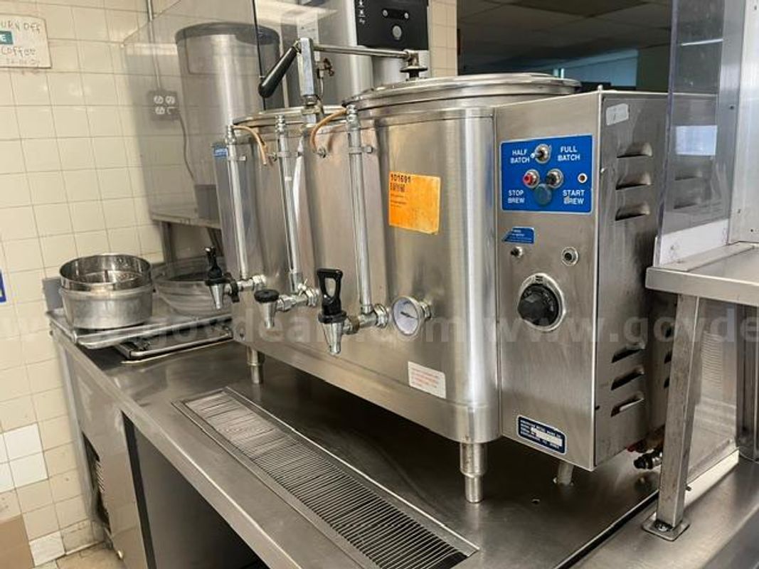 Parts: Industrial double coffee pot