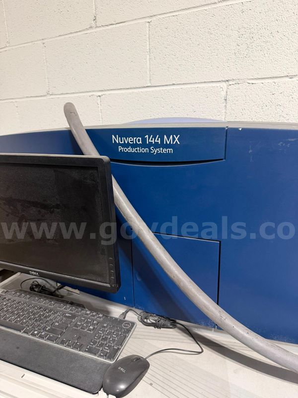 XEROX 144MICR CHECK PRINTER FOR AUCTION. Ser# UA0-0001158