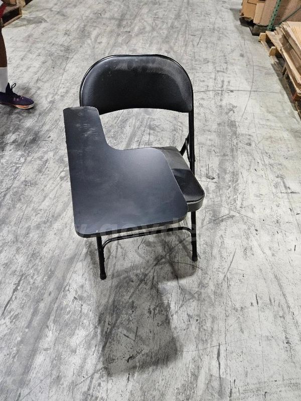 10 Black Desk Chair Combos. Sold As Is.