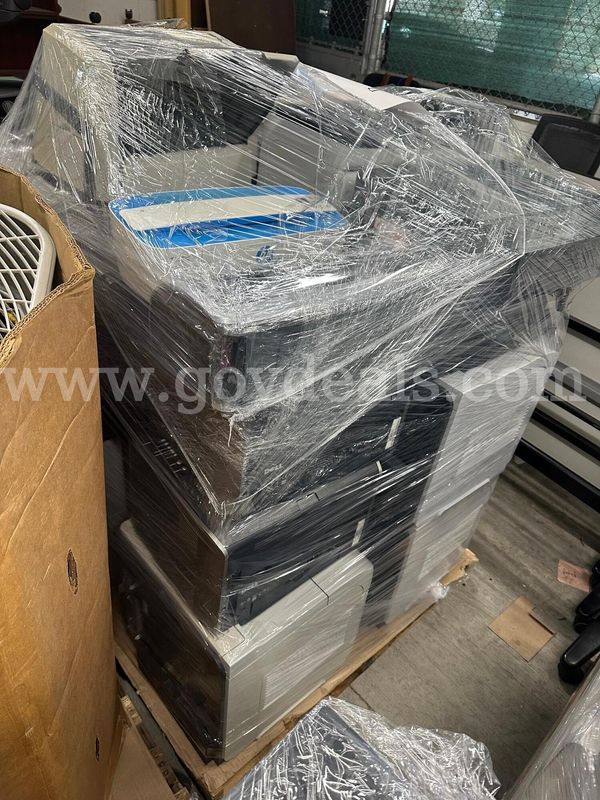 Pallet of printers