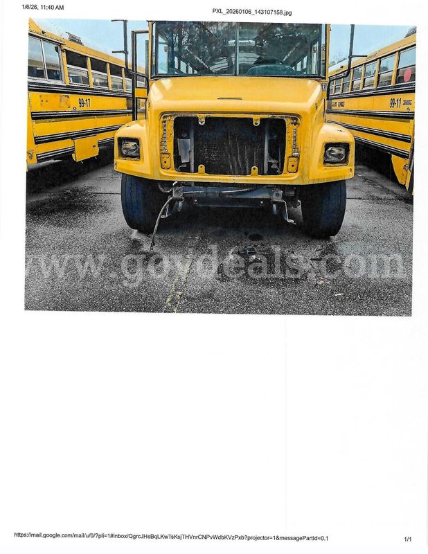 1999 Freightliner Model FS65 School Bus