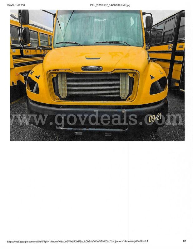2010 Freightliner B2 Bus Chassis