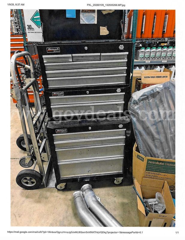 Homak Tool Box purchased from NAPA