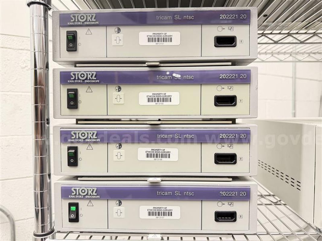 Karl Storz 20222120 Tricam Sl Ntsc Camera Control Unit X 4