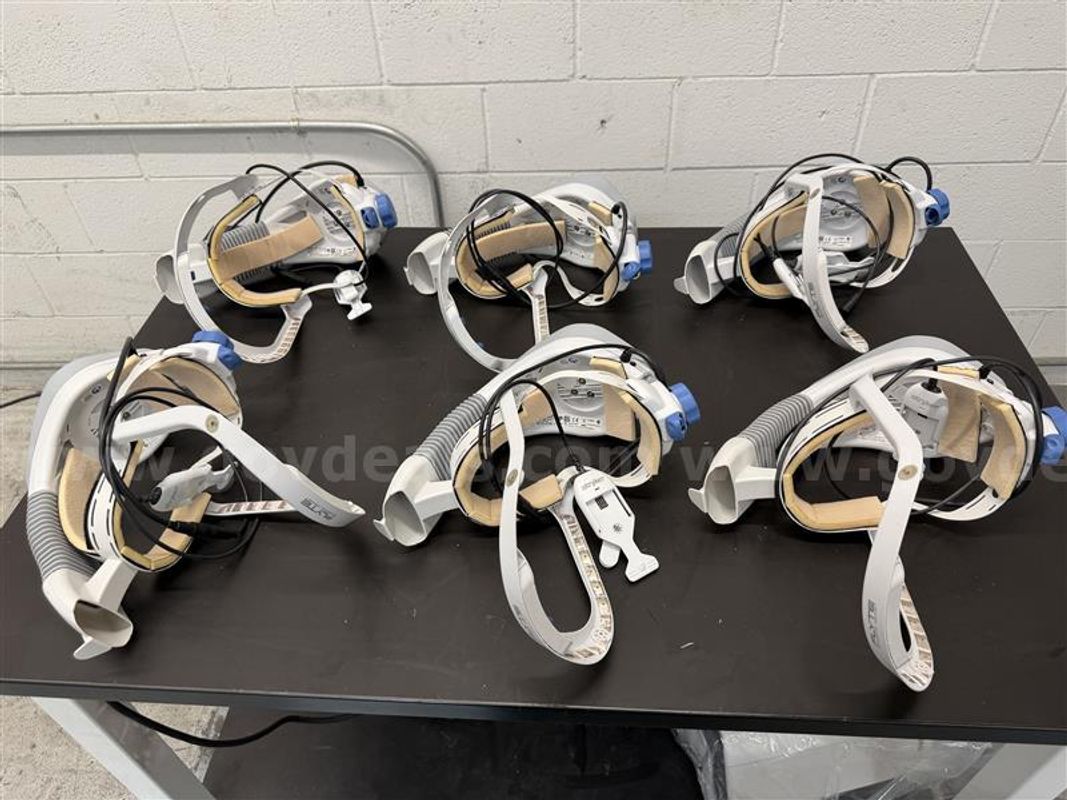 Stryker 0408-600-000 Flyte Surgical Helmet With Power Cord X 6