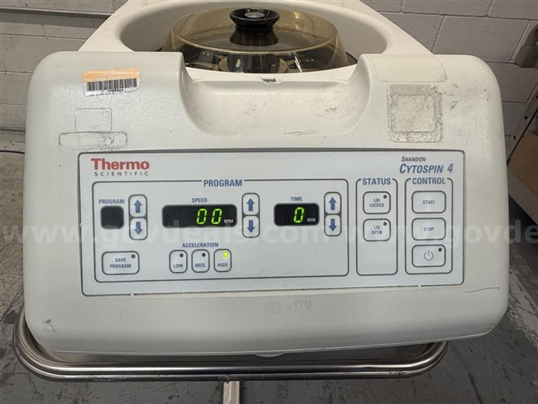 THERMO SHANDON CYTOSPIN 4, SN#CY50850803