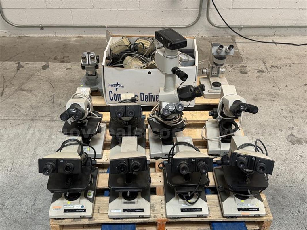 LOT OF VARIOUS MICROSCOPES