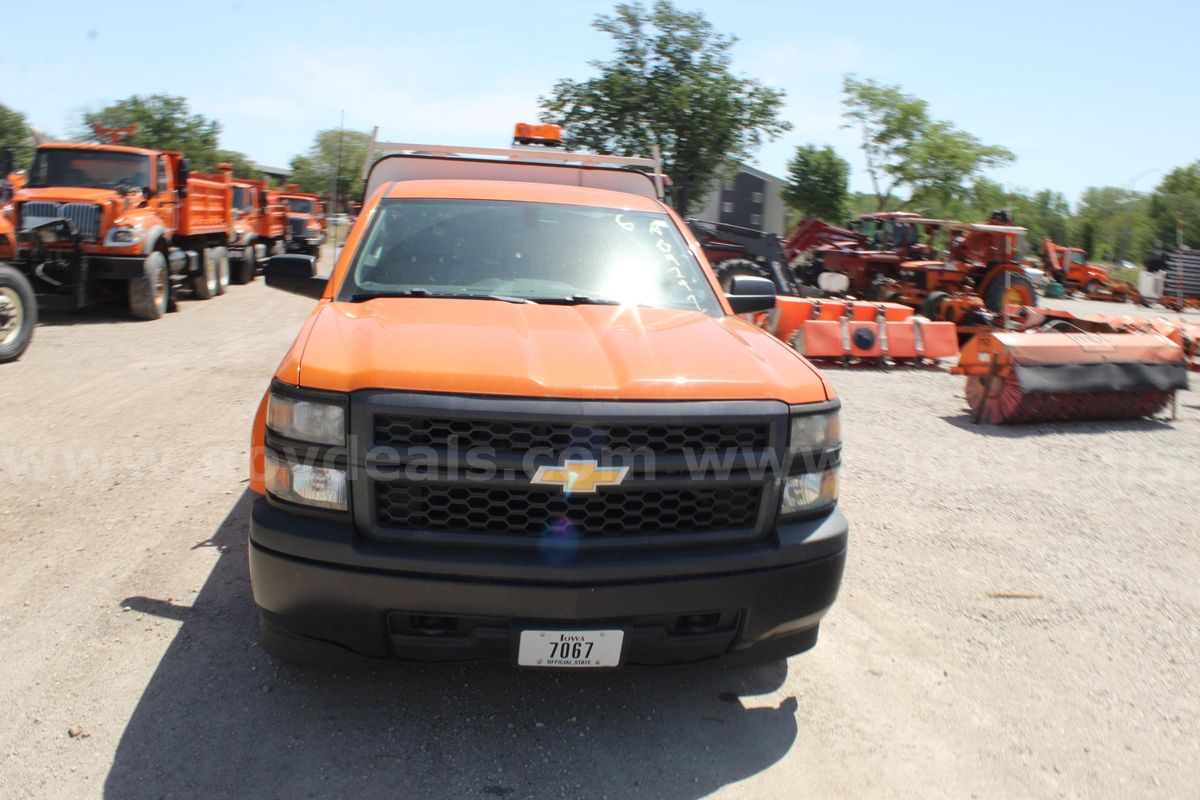 2015 Chevrolet Silverado 1500 Work Truck Long Box 4WD CRASH DAMAGE