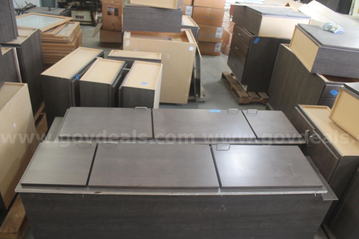 Wooden office cabinets