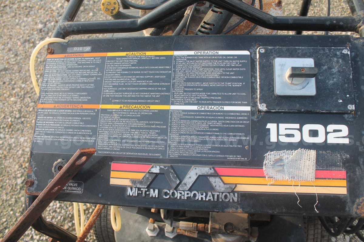 Mi-T-M Corporation power washer
