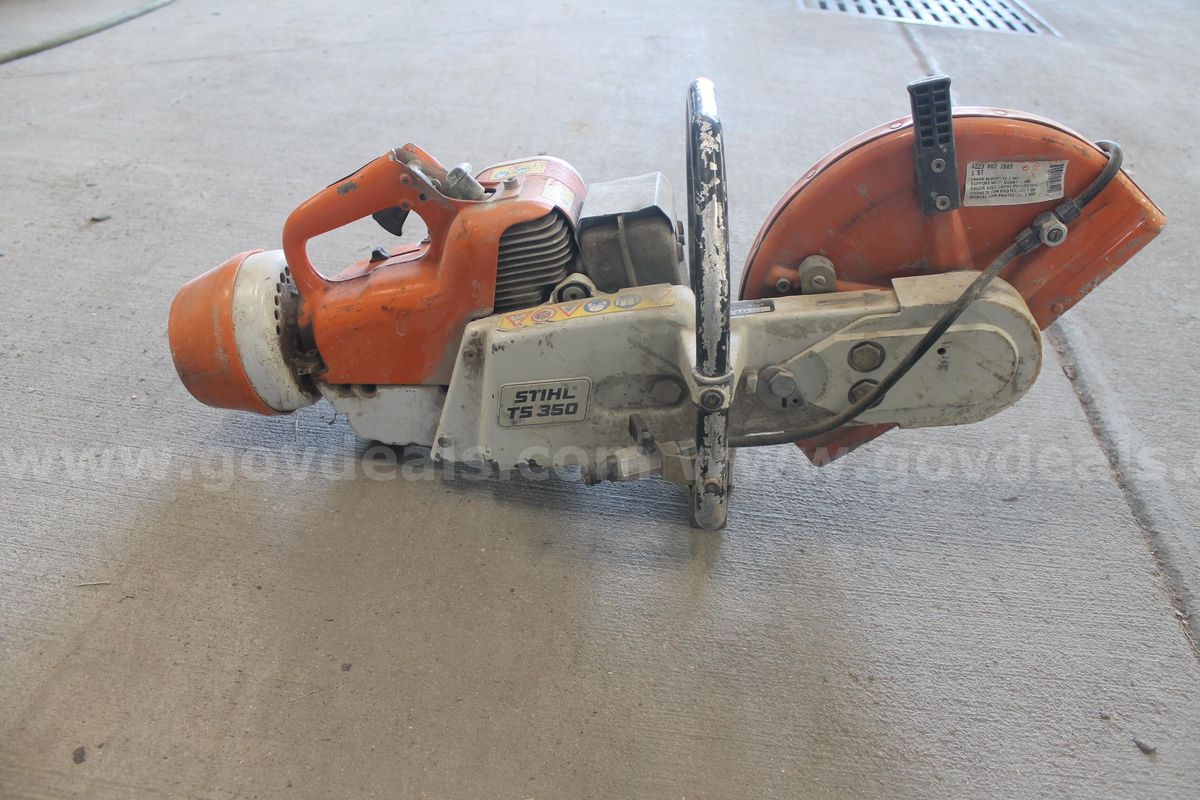 STIHL TS 350 cut-off saw