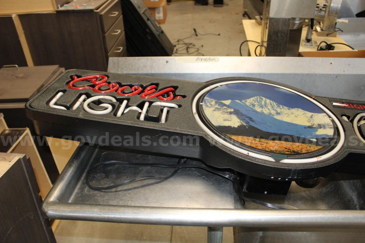 Coors Light Sign Board