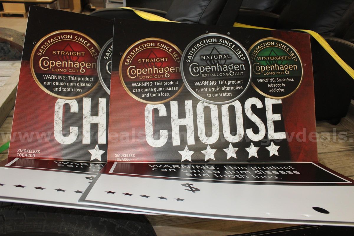 Smokeless Tobacco Sign Boards