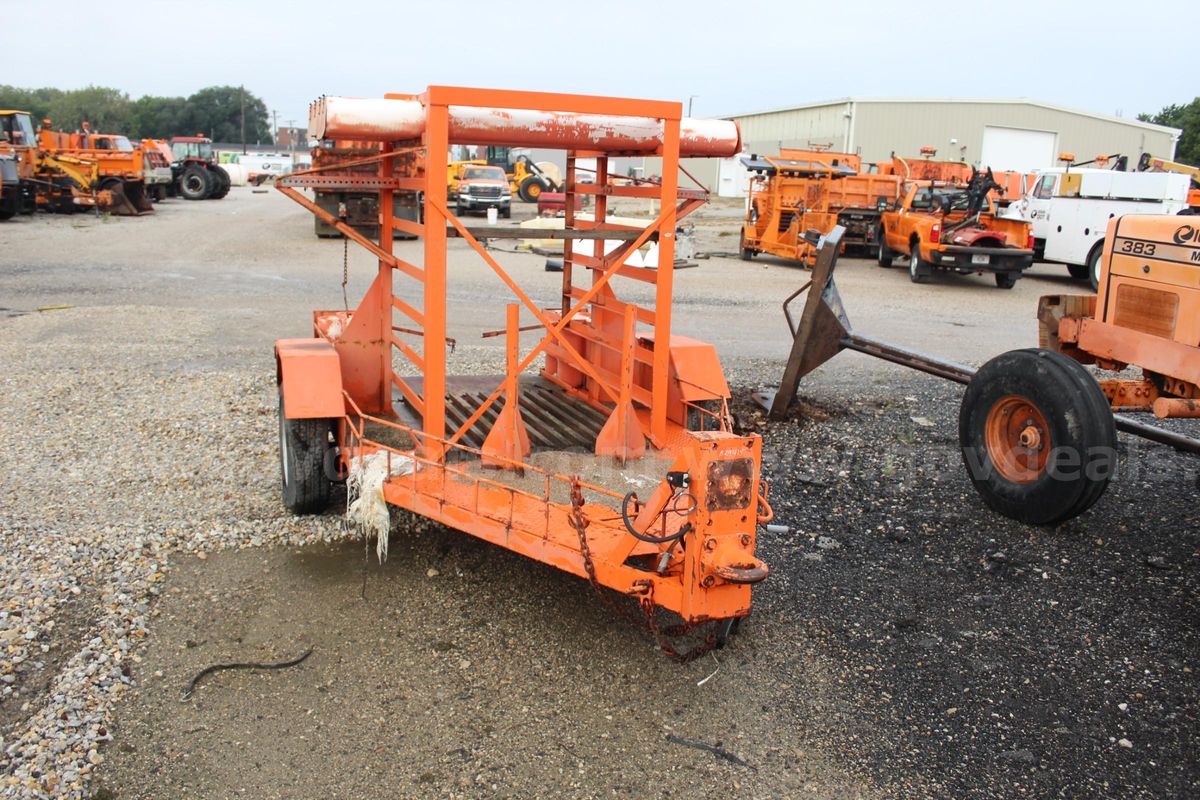Small Arrow Board Sign Trailer