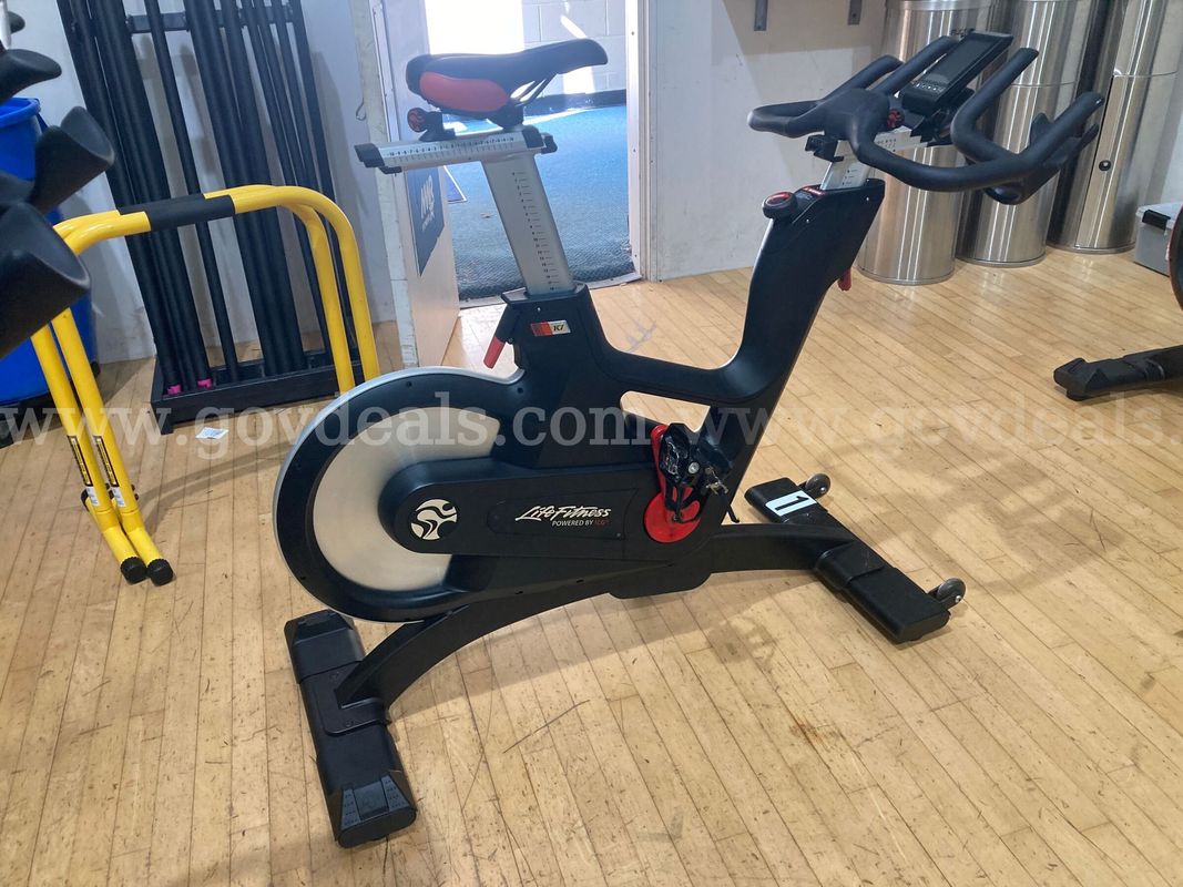 Lot of (7) Life Fitness ICG IC7 Indoor Cycling Bike
