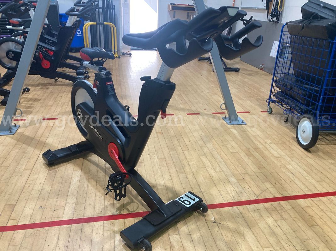Lot of (3) Life Fitness ICG IC7 Indoor Cycling Bikes