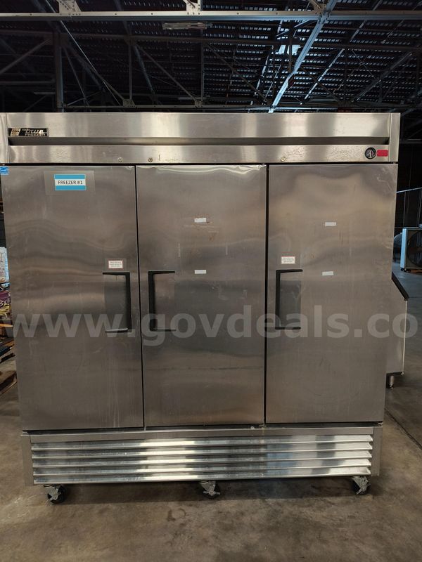 3 door freezer