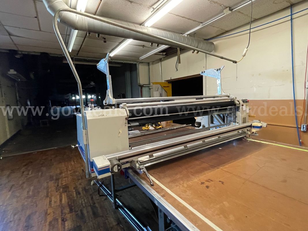 Commercial Large Format Fabric Spreader & Cutting Table System