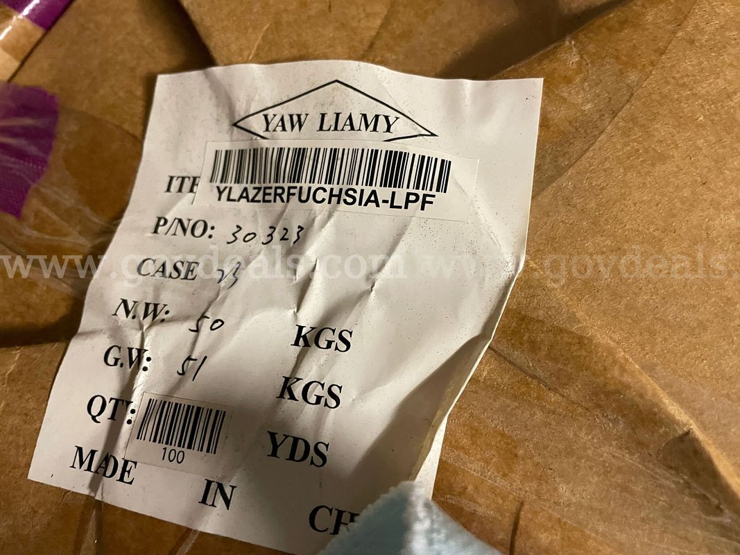 Lot of Approximately 23 Rolls of New Fabric/Textile Material