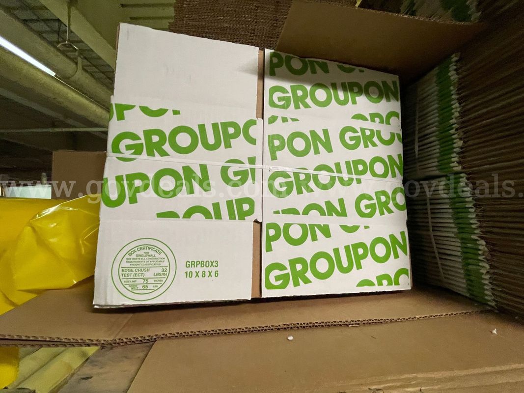 One Pallet of New Corrugated Shipping Boxes & Packaging Materials
