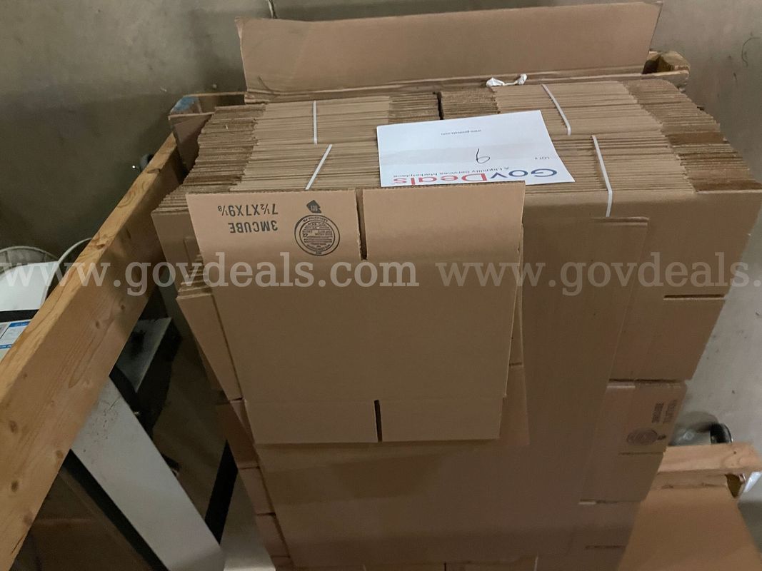 Pallet of Corrugated Shipping Boxes (3M Cube)