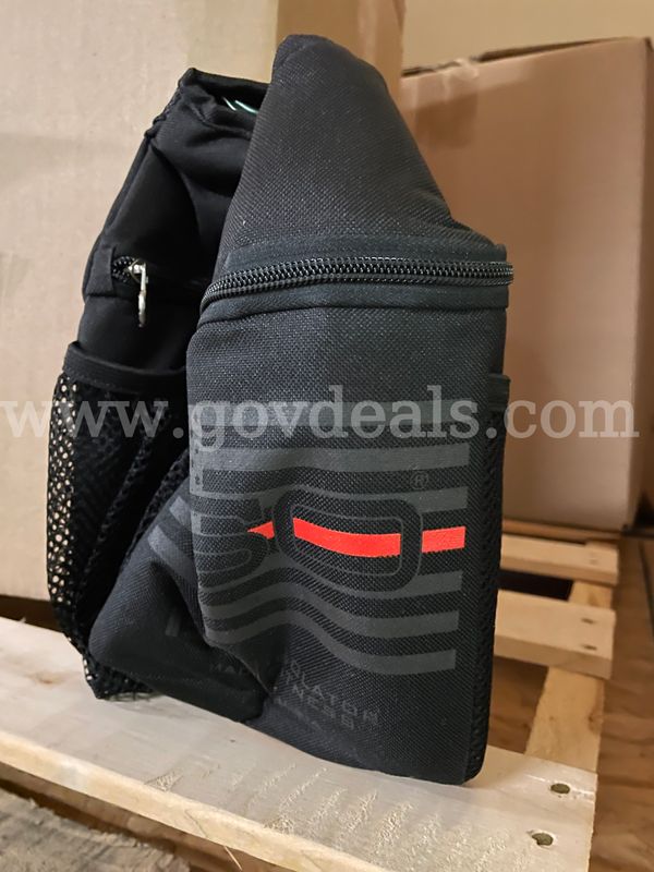Insulated 1-Gallon Tote Carriers Black Thin Red Line (40Total) – New in Boxes