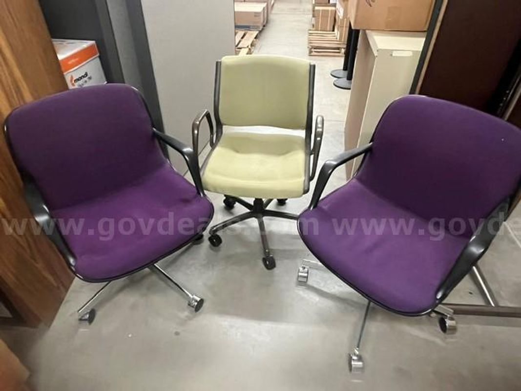 Vintage Steelcase Office Chairs (Lot of 3)
