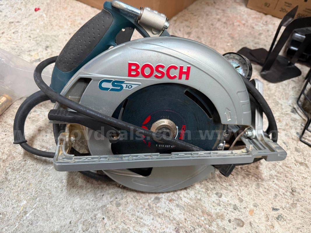 BOSCH Electric Circular Saw and misc. items