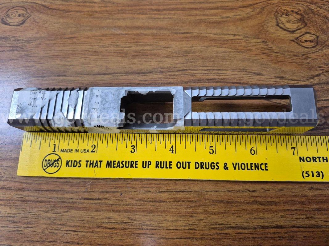 Silver Glock Slide ONLY