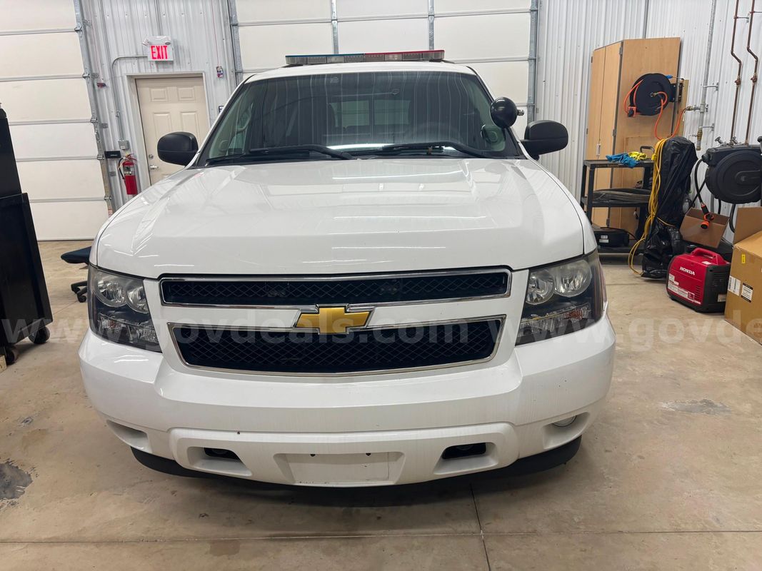 2014 Chevrolet Tahoe - Police Car