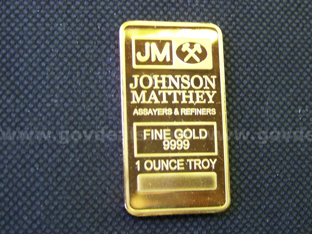 One Ounce Gold Bar