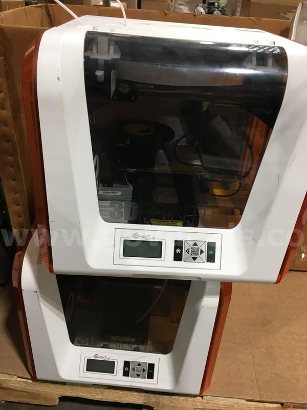Lot Of Approximately 2 Xyz 3d Printer Da Vinci Junior