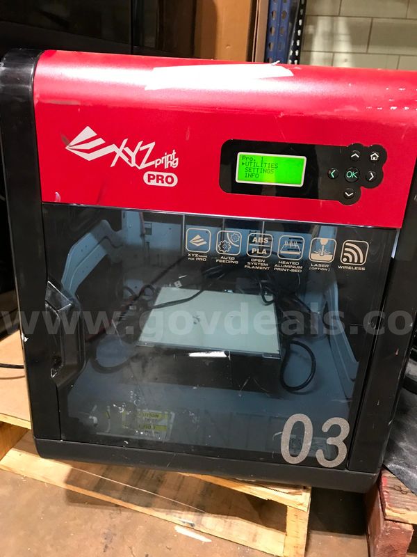 Xyzprinting Da Vinci 1.0 Professional 3d Printer