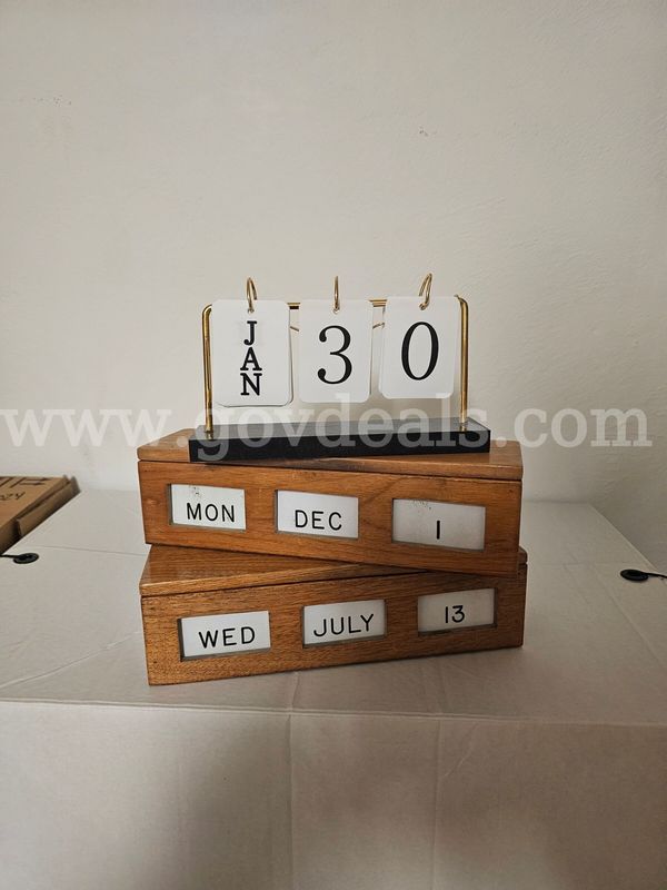 1 Lot of 3 Bank Calendars