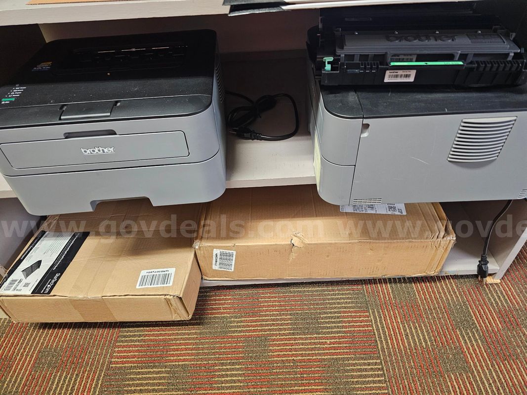1 Lot of 2 Brother Desk Printers