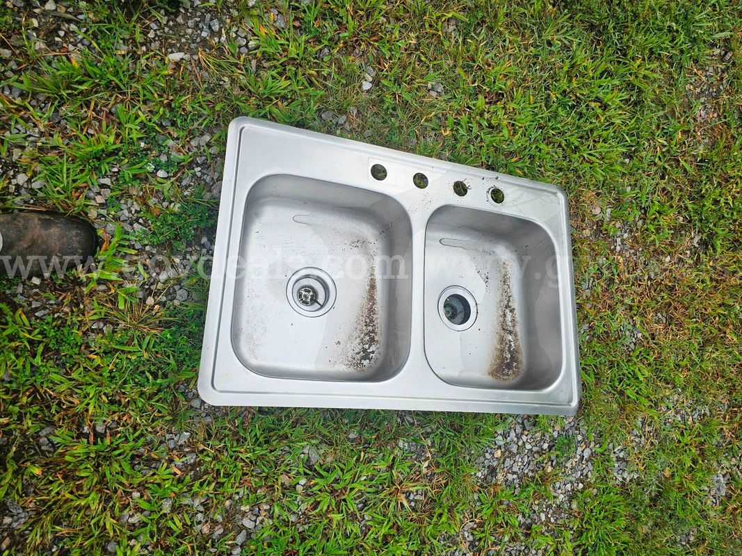 Double Bowl Stainless Sink