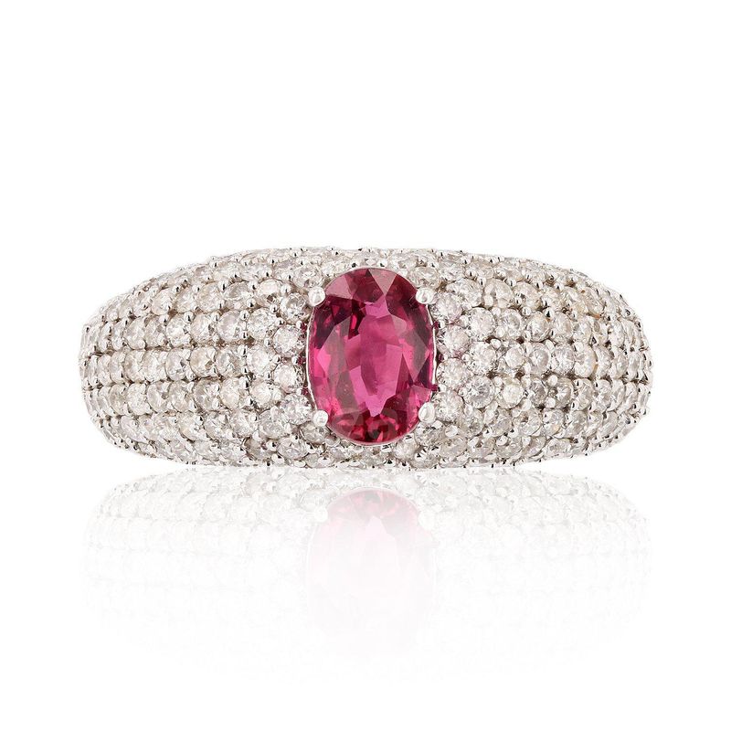 RUBY and DIAMOND RING