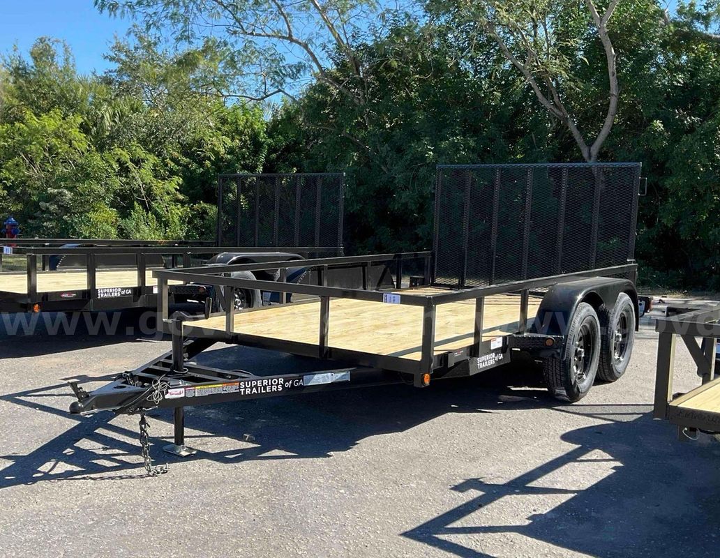 UNUSED 2026 SUPERIOR TRAILER 6FT X 12FT L-IRON ELITE MODEL 2612-ELITE