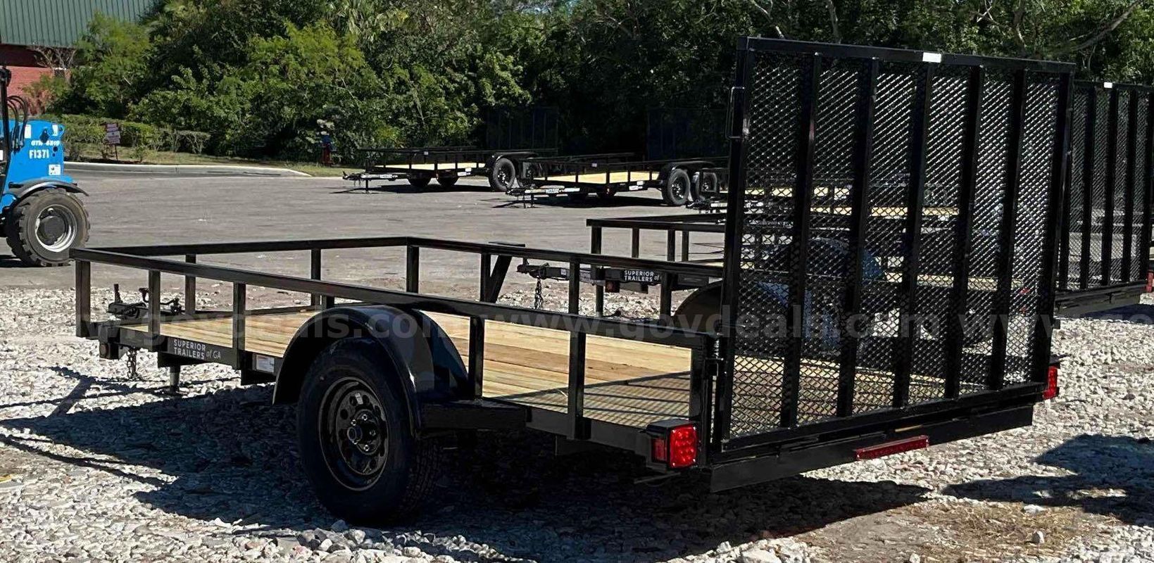 UNUSED 2026 SUPERIOR TRAILER 6FT X 12FT L-IRON ELITE MODEL 1612-ELITE